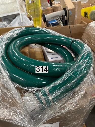 Large hose, eemax water heater, mirage, queen sheets, utility sink