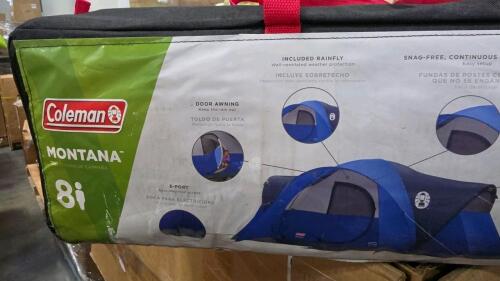 Life works rehab, flour funnel, rug, smart store, Coleman tent, chair and more