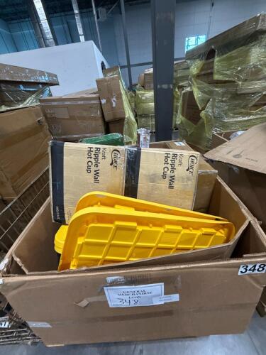 craft ripple wall, hot tub, plastic bins, 20x10 canopy and more