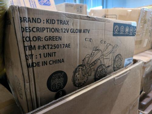 step two whisper ride cruiser, kid trax 12v glow ATV, pool and more