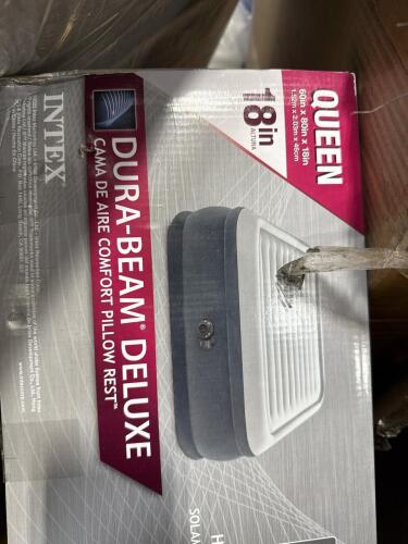 Queen blow-up mattress, indigo petmate igloo dog House, cobiz canopy, kyocera tk-8527k toner and more