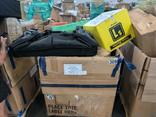 Cushions, luggage, value movies, rolled filter, and
