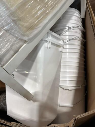 Furniture, bins, BRIZO, buckets, monitor pad, pillows, & More
