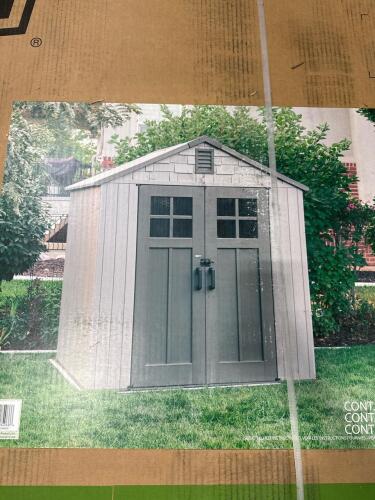 Lifetime outdoor storage shed 60512