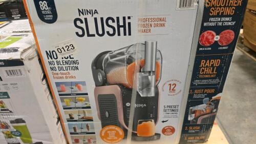 TINECO vacuum, VERTUO pop, shark matrix, ninja slushy machine, rug, blend boss, blender, & More