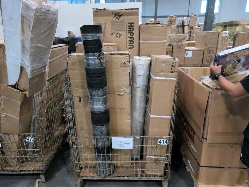 Truck pad, weight bench, rolled material, miscellaneous furniture, mattresses, and more
