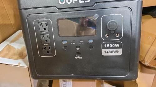 Light bar, Jeep Wrangler part, miscellaneous automotive, power bank appears used possibly damaged, ADVANBLACK touring mount, & More