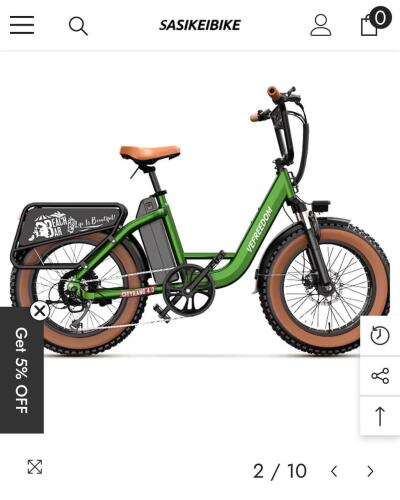 VEFREEDOM cityrang 4.0 E bike, Black