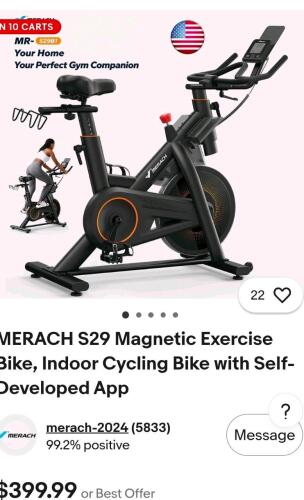 MERACH exercise bike