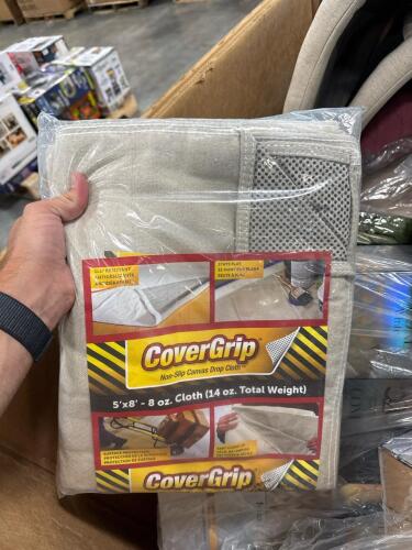 Chair pieces, unbleached rice paper for me ENZ pants, cover grip canvas drop cloths, & More