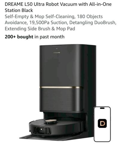 Dreame L50 ultra vac
