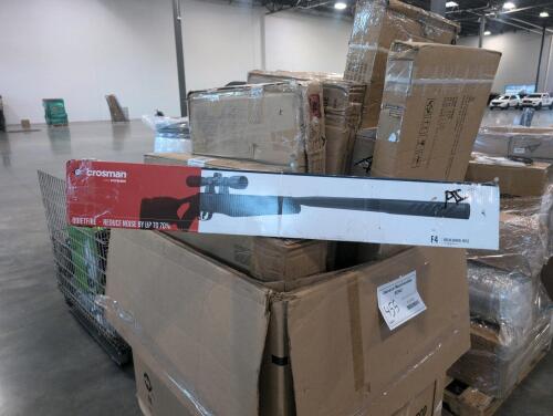 Mattress, misc furniture, crosman air gun and more