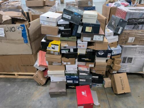 Shoes(approximately 82 pair)Danner, Allbirds, Kizik, New Balance, keen, Madden girl, bearpaw, Dockers, rothys and more