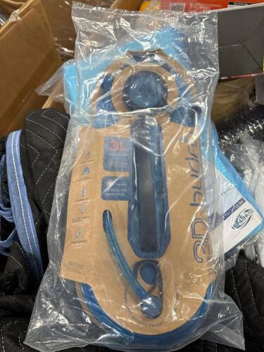 Blackstone griddle cover, paper towels, inflatable sofa, wooden bucket, chair pieces, absorb pads, OTTER box connectors for me 3-D Hydro bladder, boxing glove, rug pad, stirrups, fuel pump, & More