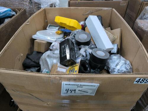 Industrial/automotive, automatic toilet seat, car parts, grill great, brakes, wire, cast tires, large rolls of tape, & More