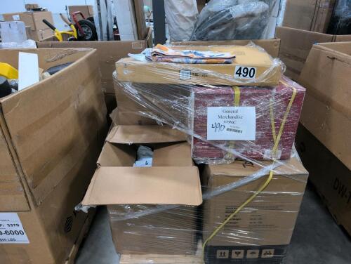 Double digital Belgian waffle maker, ergonomic chair, window AC unit, ASMOKE