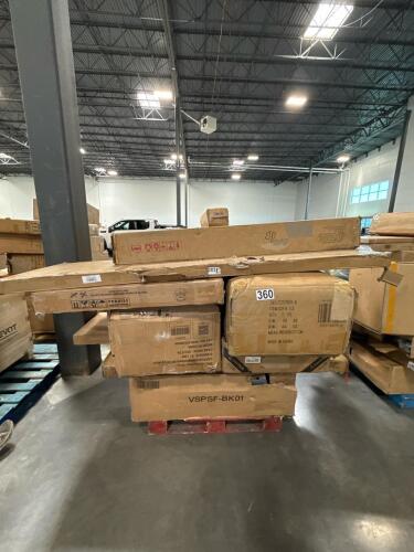 Miscellaneous furniture, door slab, treadmill, & More