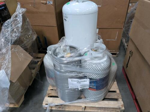 Pallet of propane tanks