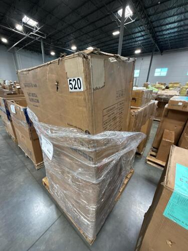 Medical Walker, miscellaneous furniture,Storage cabinet, isolation gown, metal fire pit and more