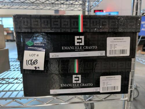 (2) pairs of Emanuele Crasto shoes