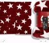 Lola blanket original Star-Spangled Scarlet medium 50x60" - 2
