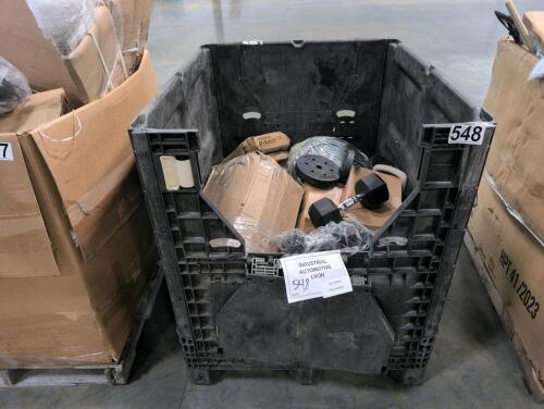 Bin of weights