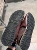 Leather Monogram Sneakers Louis Vuitton G0 0144 Shoes Run Away Burgundy, authentic size 7.5 - 4
