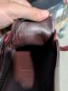 Leather Monogram Sneakers Louis Vuitton G0 0144 Shoes Run Away Burgundy, authentic size 7.5 - 5