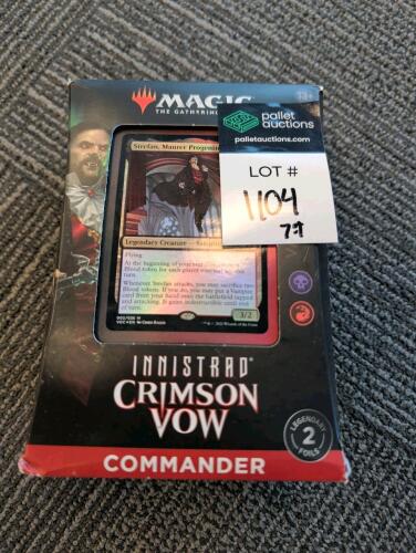 Magic: The Gathering Innistrad: Crimson Vow Commander Deck entitled Vampiric Bloodline