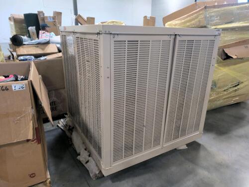 large swamp cooler unit, new, never used been stored outside but never installed