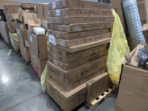 Storage boxes, right arm CHAISE, miscellaneous furniture