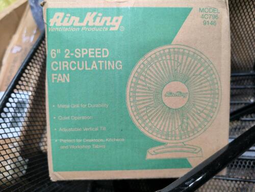 Insignia fire TV, fan, basket, plates, furniture pieces, & More