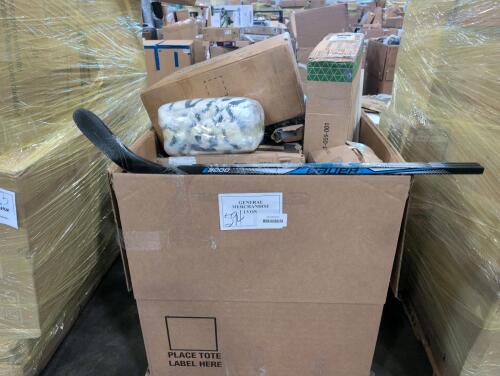 Wicker outdoor cushions, miscellaneous jewelry, blankets, Bauer hockey sticks, Adirondack rocking chair, Flooring, furniture pieces, Spider-Man toy& More