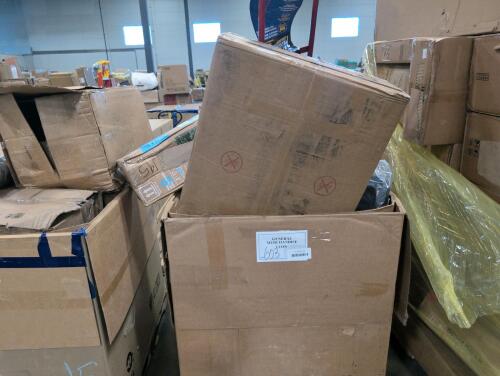 Intex pool, Dolly, armless chair, mopar cooler, and more