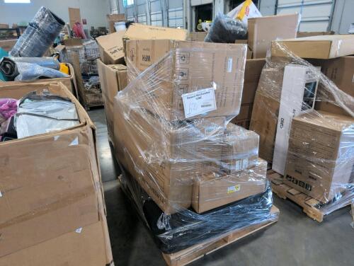 This is furniture, bed frame base pieces, camp chair, office chair,