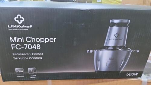 Umbrella base, golf pong, knife sets, mini chopper, tread slam ball, wrestling dolls, and more