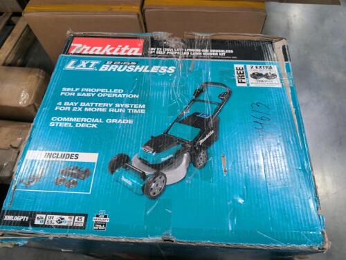 Makita lxt brushless lawn mower xml06pt1