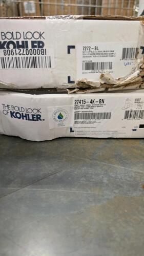 Kohler 7272-bl and 2741-4k -BN