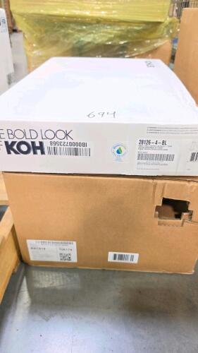 Kohler 28126-4-bl & ba 619 induction range drop-in
