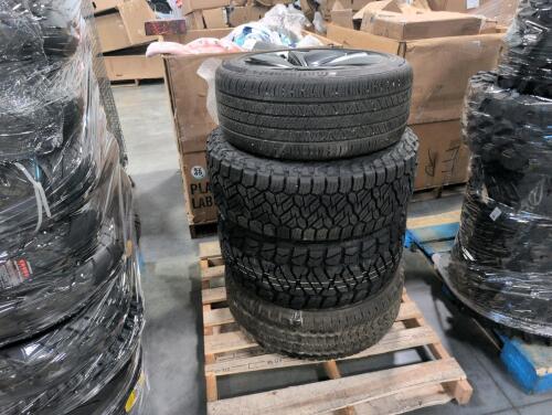 4 tires with rims