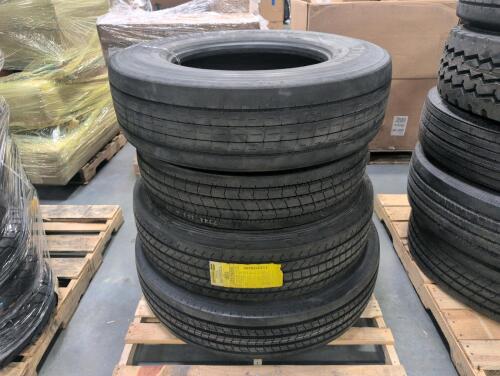 4 semi tires