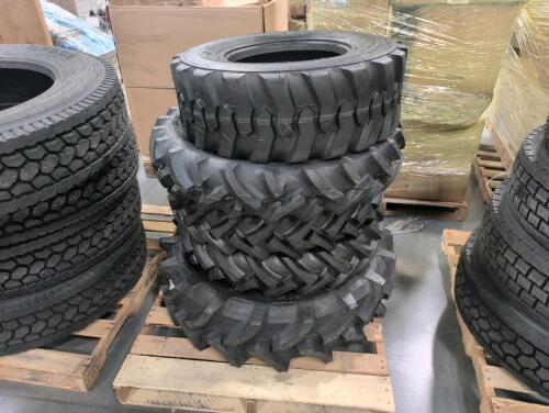 5 tractor style tires