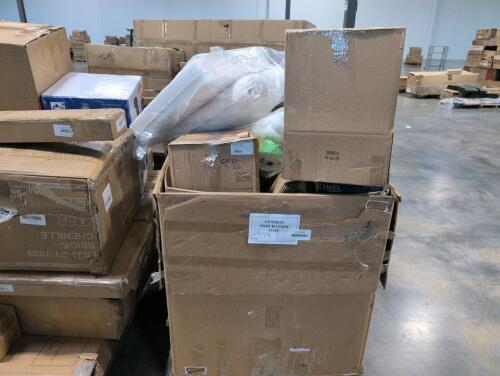 Goose, cushions, highchair, copy paper, umbrella, towels, & More