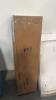 Luggage, box of Beatrice ball bowls, gladiator gear rack golf, hot wheels track, Zumiez skateboard, pool stick, golf bag, Johnson guitar, guitar case - 7