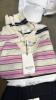 Nice for clothing: on shoes, Adidas, puma, Rock, TECOVAS, FRY E, Fulton air, Vince Camuto, Peter Millar, Adidas, Kilburn and Finch, Lili Pulitzer, Montana West, ARITZIA, Eileen Fisher, true religion, REISS shoes, GSTAR, & More approximately 90 pieces - 17