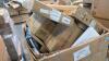 Bolt of fabric, storage cabinet entryway, miscellaneous furniture, 40 inch insignia TV, more fabric, and more - 2