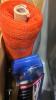 Callaway golf driver used, storage totes, shovel, rug, welcome sign, wheelbarrow handles, & More - 3