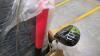 Callaway golf driver used, storage totes, shovel, rug, welcome sign, wheelbarrow handles, & More - 5