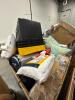 Stuffing, knee brace, pillows, storage coats, SIRENA twister, rug, dungeon dwellers books, luggage, garbage bags, & More - 7