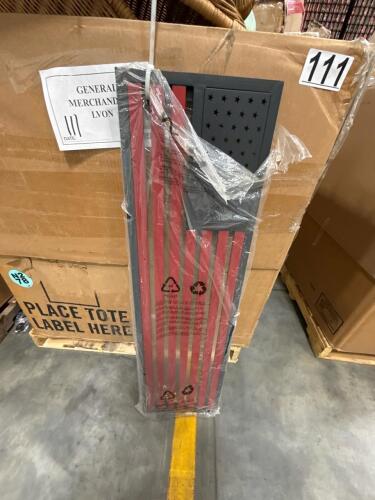 Rug, basket, garbage can, garden gnome, towels, & More